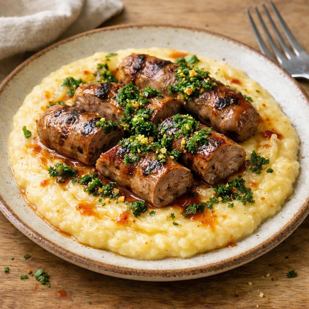 saucisse polenta inferno