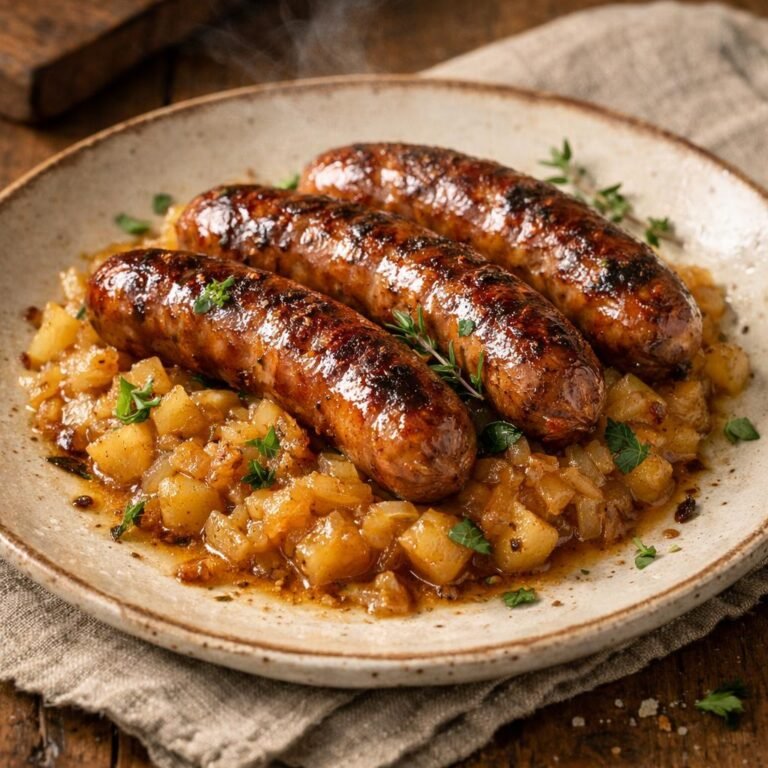 Saucisses rôties
