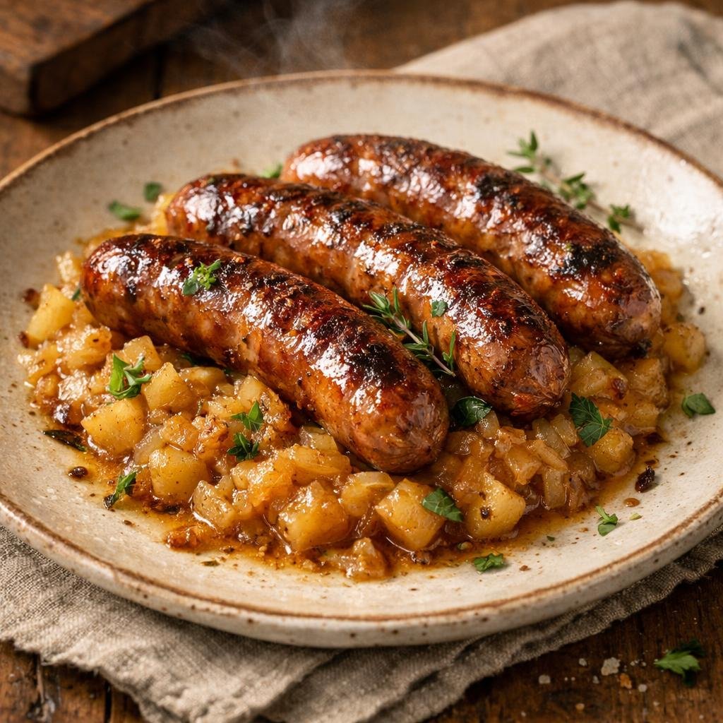 Saucisses rôties
