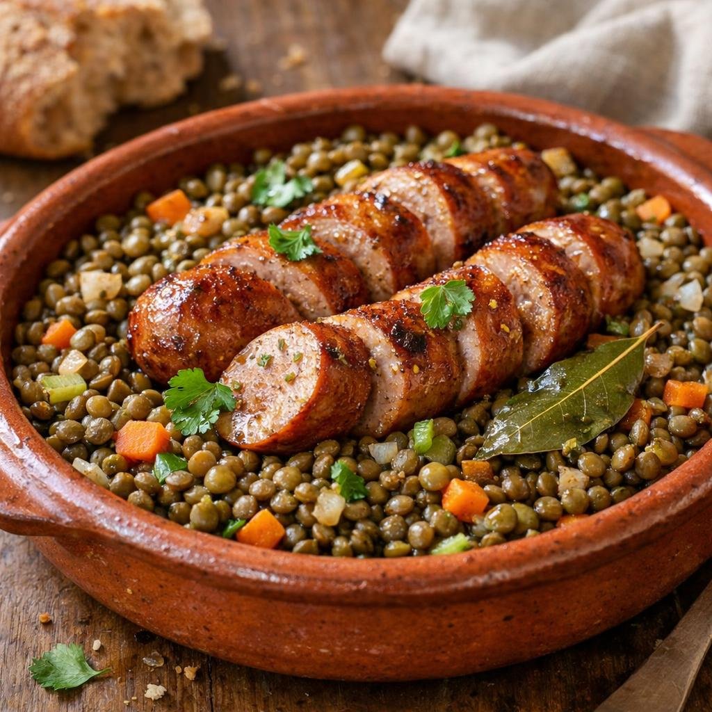 lentilles vertes