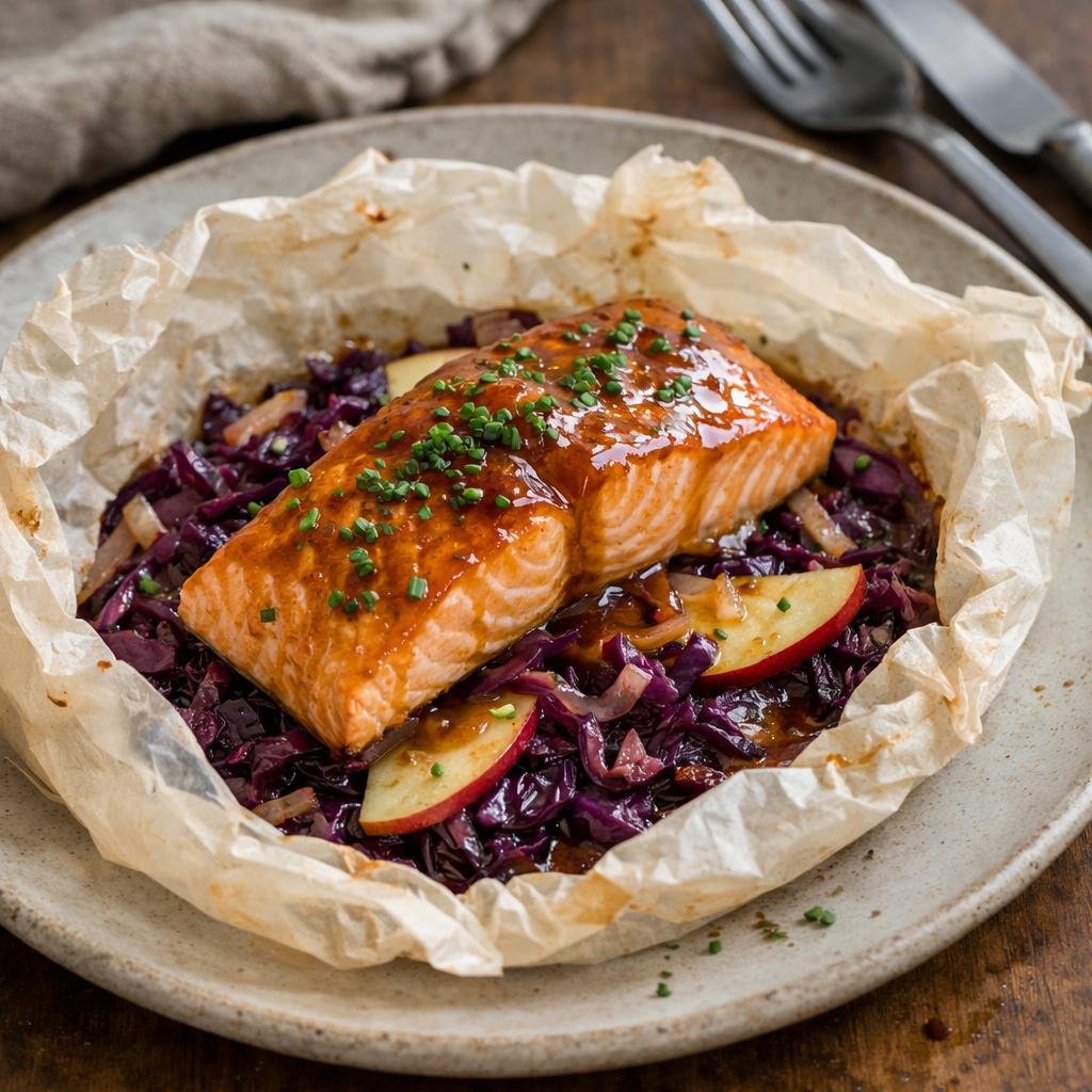 saumon en papillote