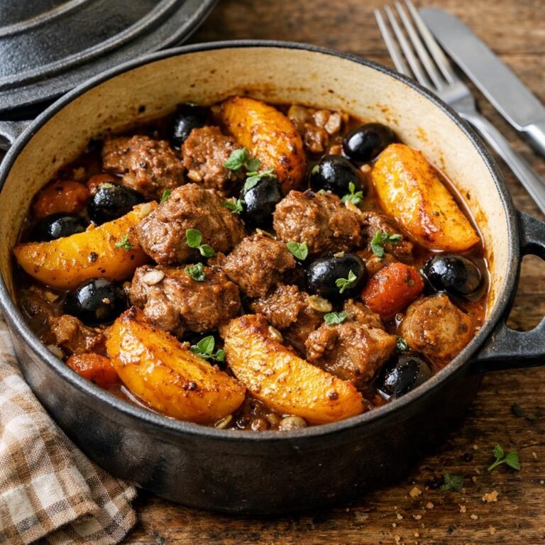 Sauté d'agneau aux coings