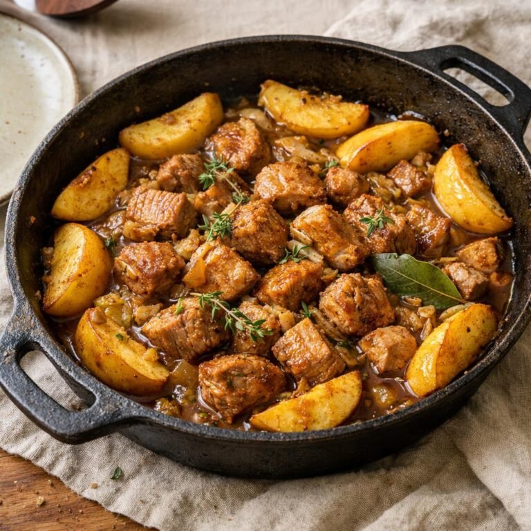 sauté de porc au cidre