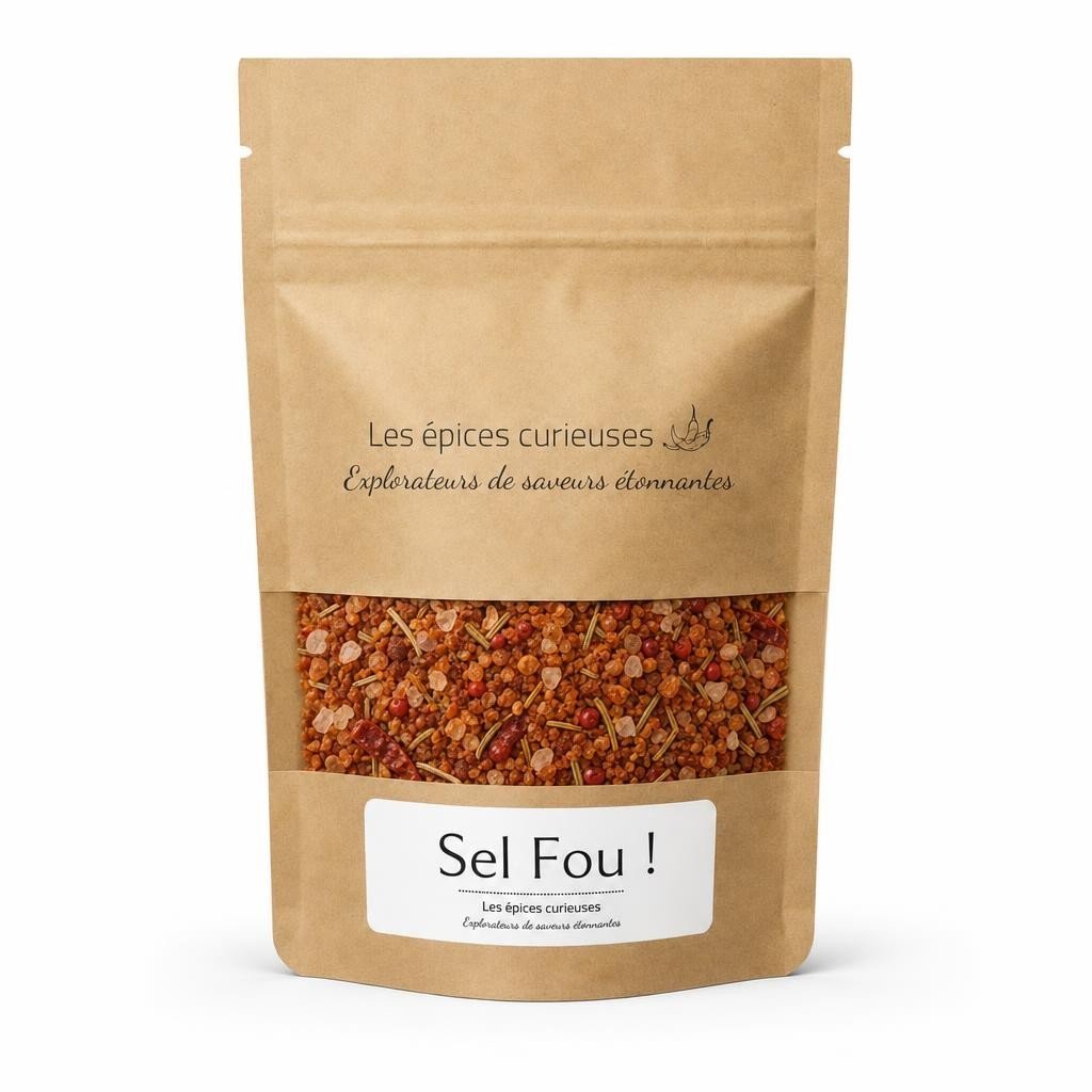 Sel Fou ! - Packaging - Les Épices Curieuses