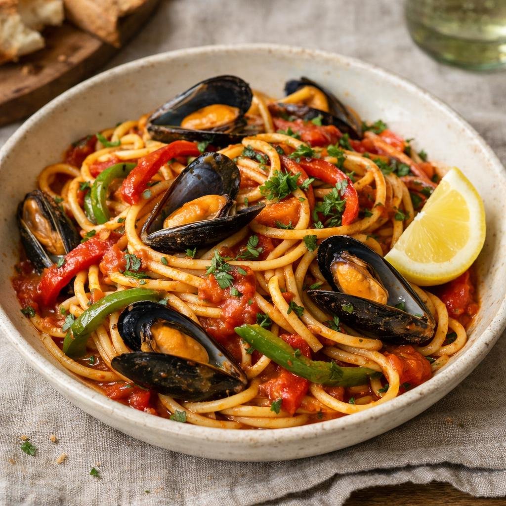spaghetti alle moules