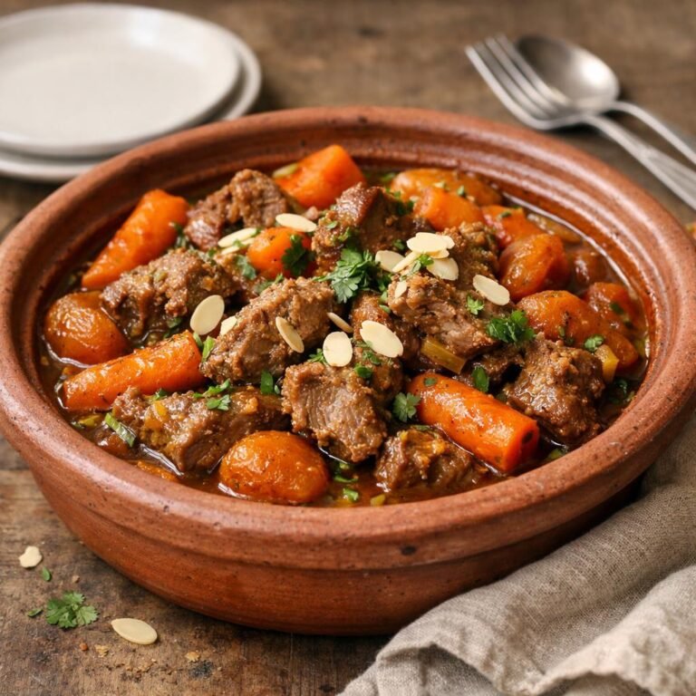 Tajine d’agneau aux carottes