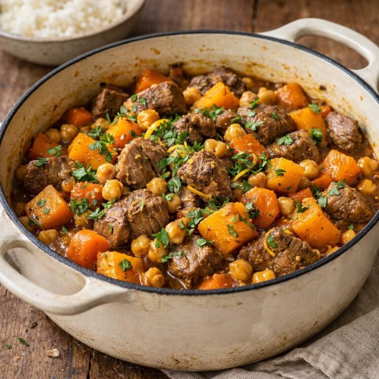 tajine d'agneau mangue