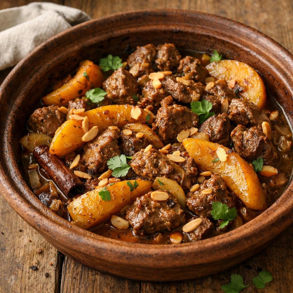 Tajine d'agneau gingembre