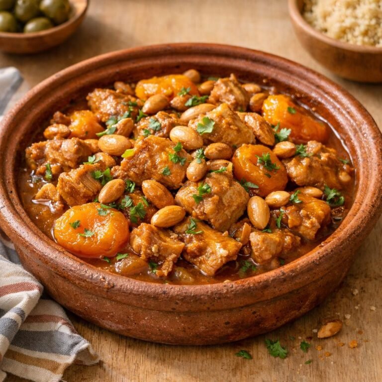 Tajine de dinde aux abricots