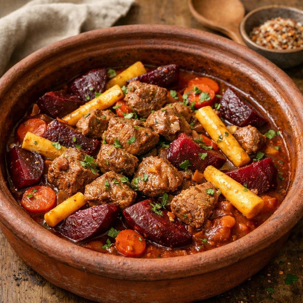 Tajine de veau épicé