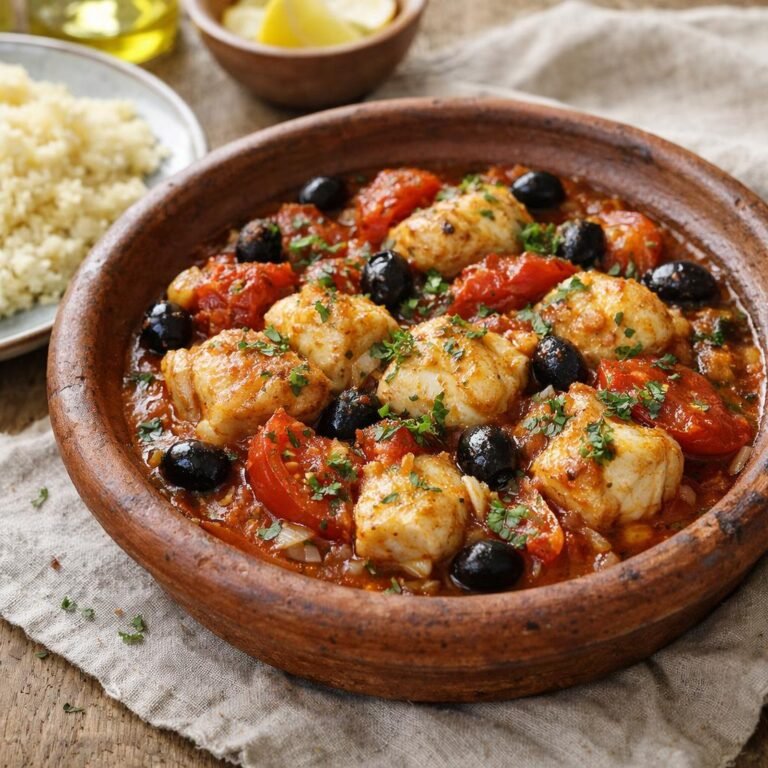 Tajine rapide de lotte