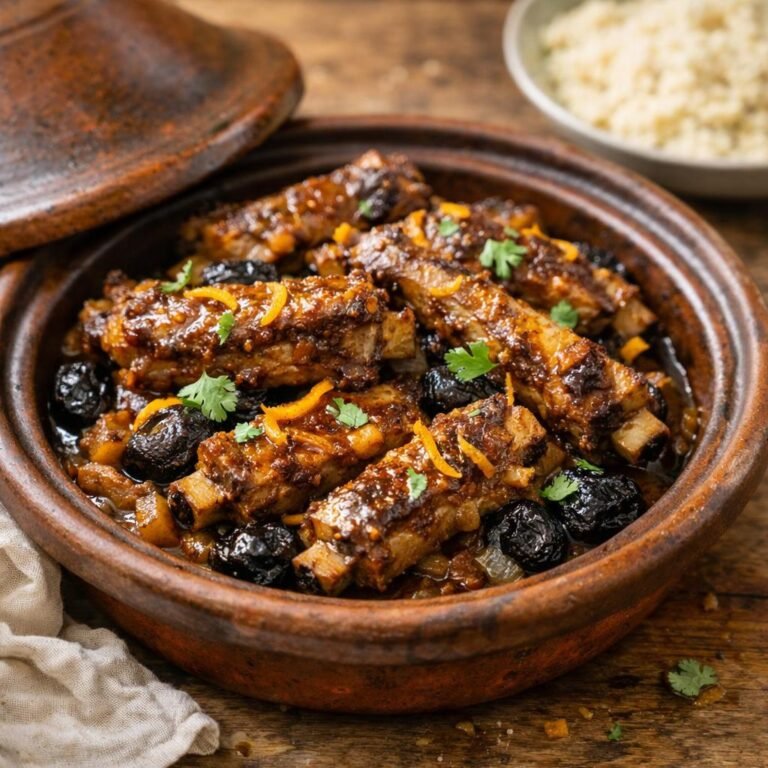 Tajine travers de porc