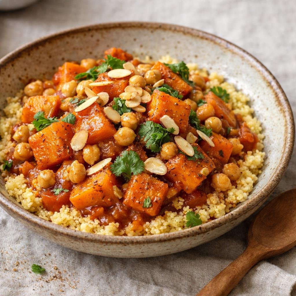 tajine végétarien potimarron