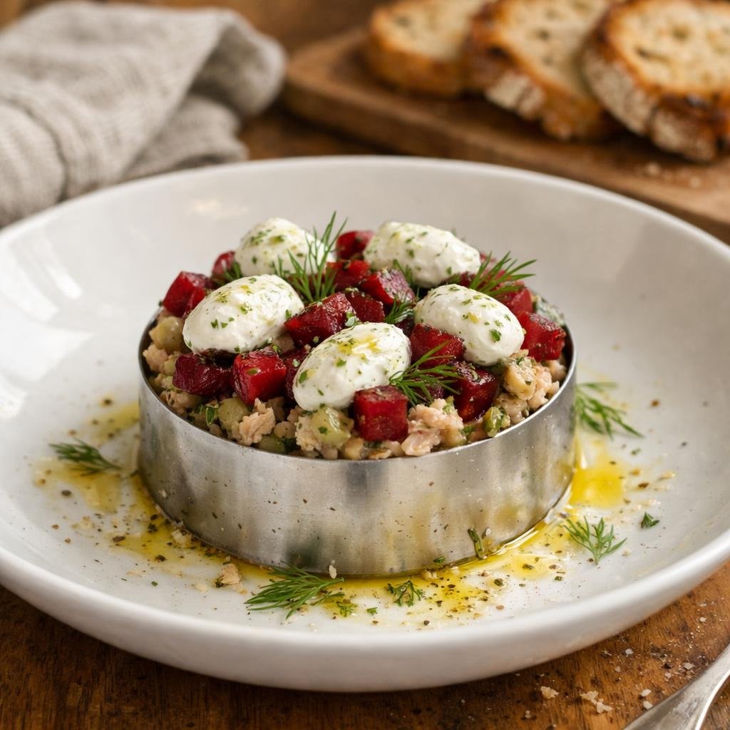 Tartare de maquereau fumé
