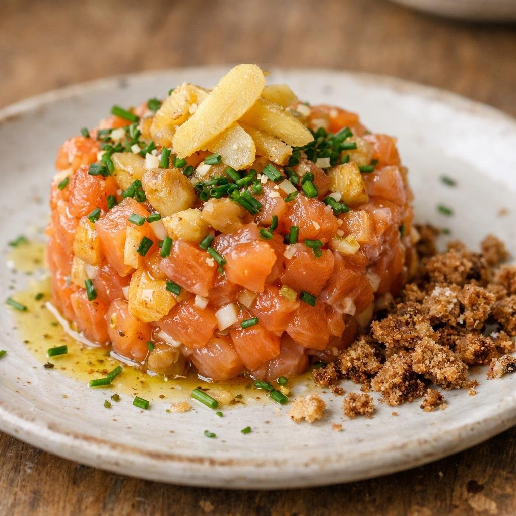 Tartare de saumon