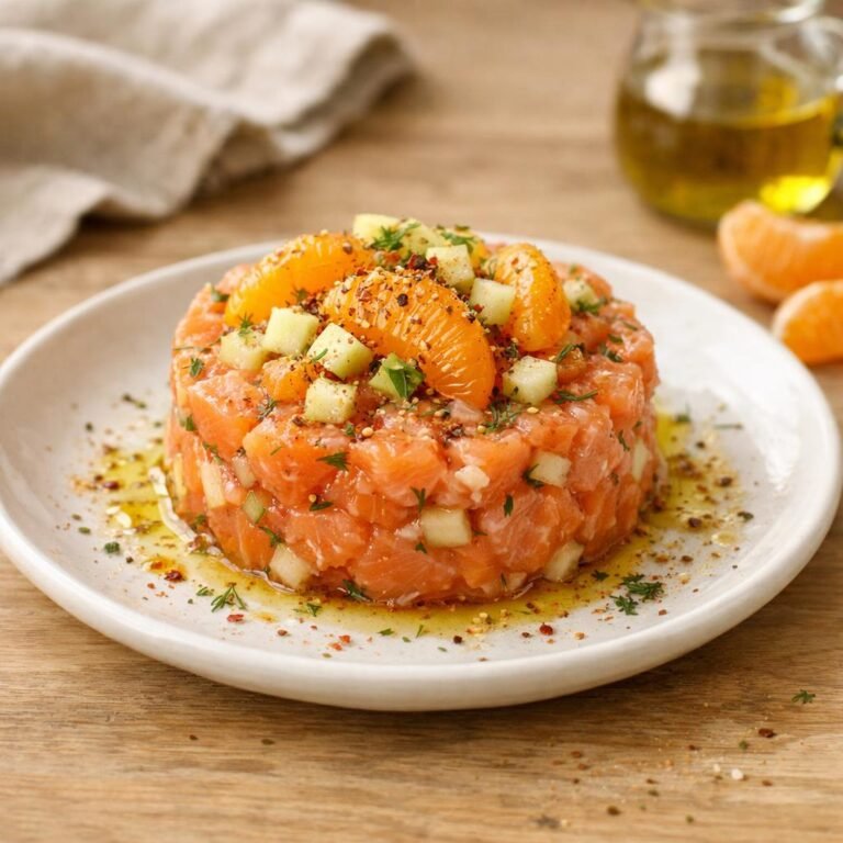 tartare de saumon