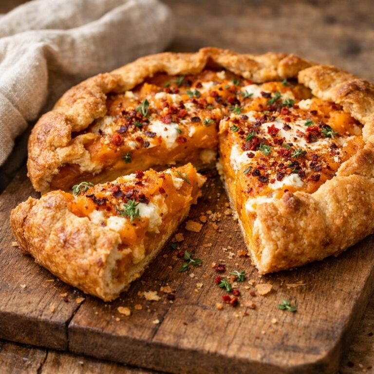 Tarte courge ricotta niora