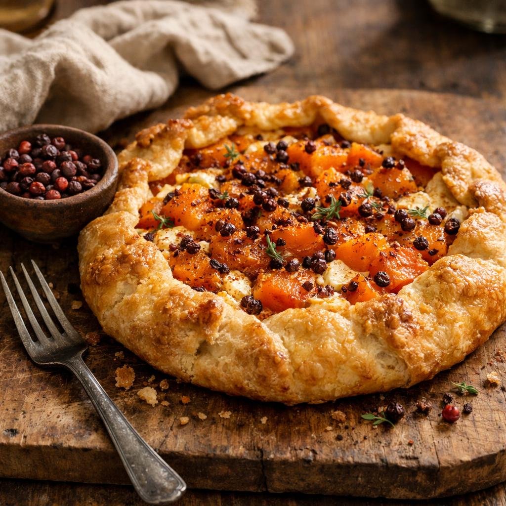 Tarte potimarron Baies Tchuli