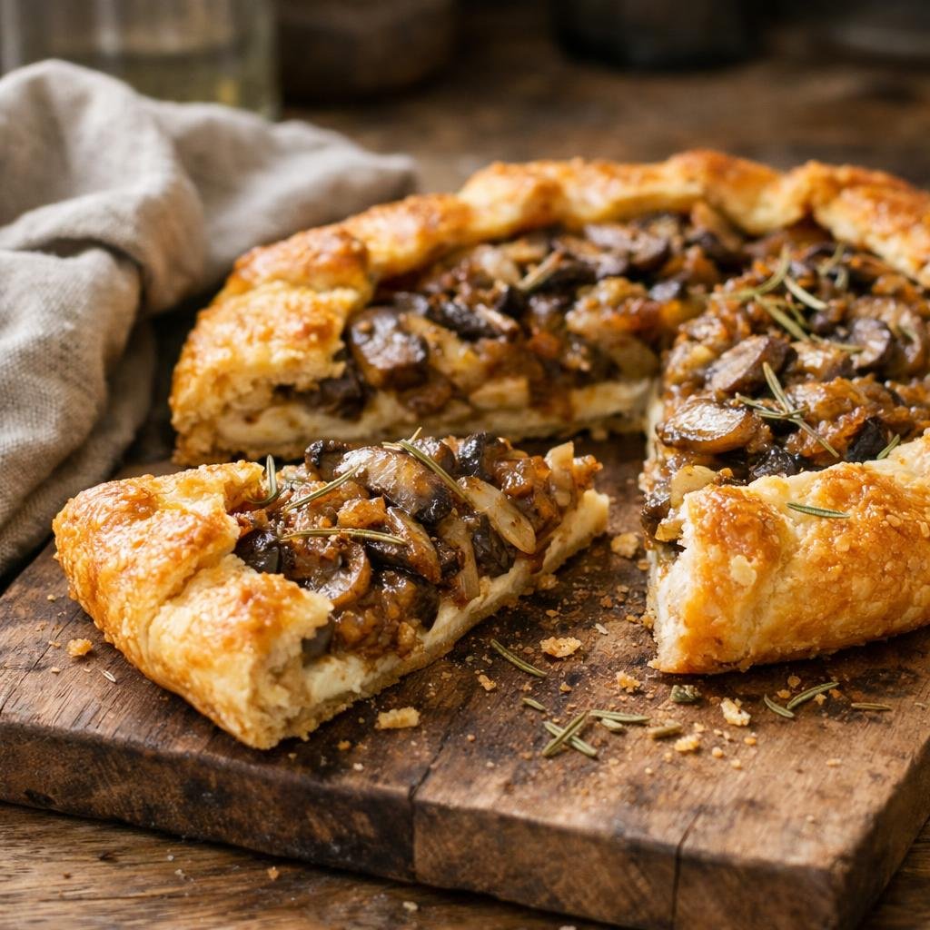 tarte rustique romarin