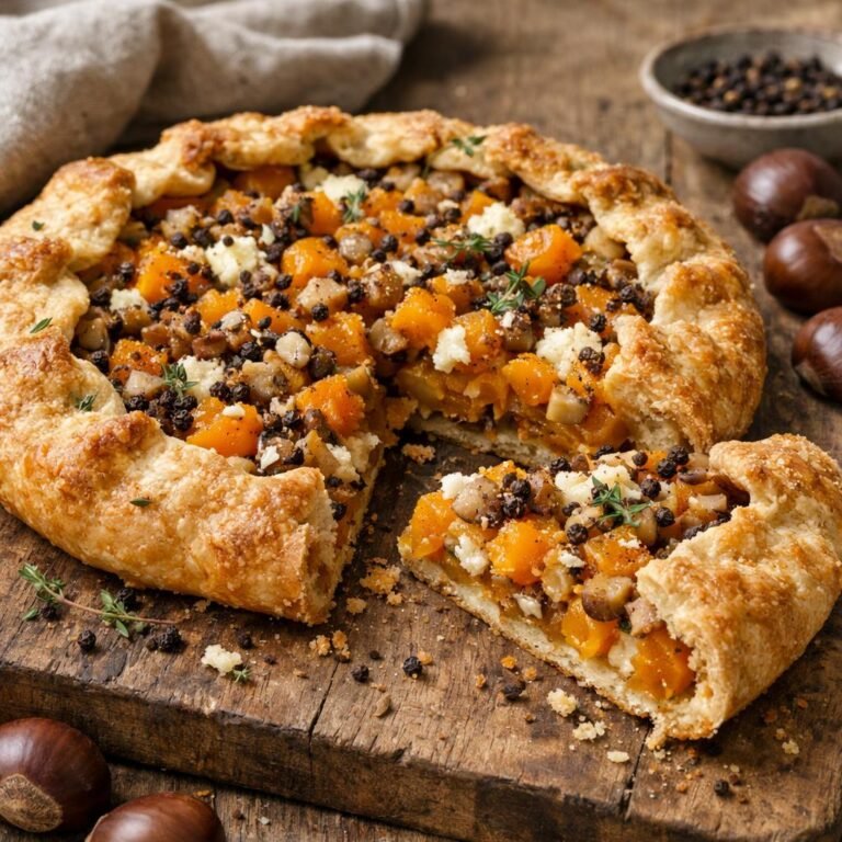 Tarte rustique butternut