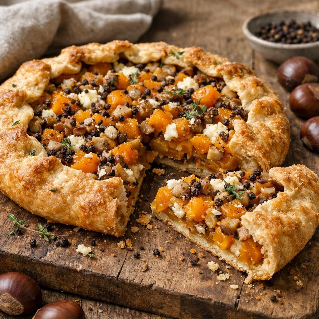 Tarte rustique butternut