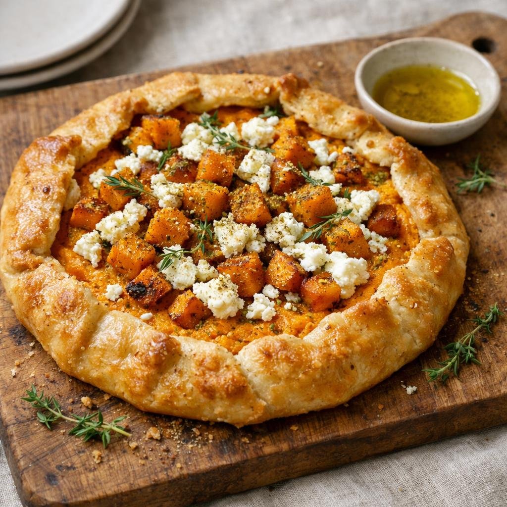 tarte butternut kaloupilé