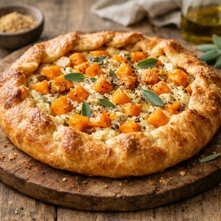 tarte rustique butternut