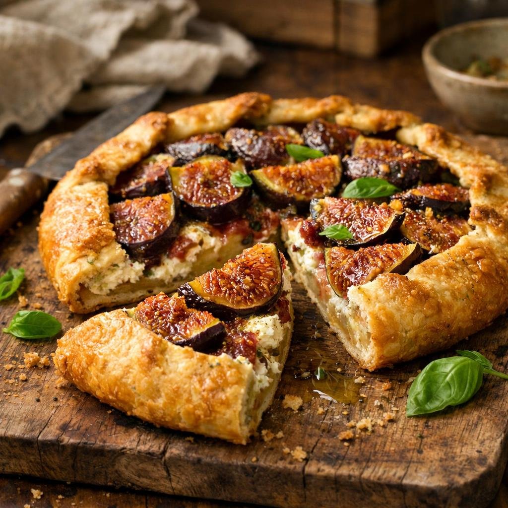 tarte rustique figues