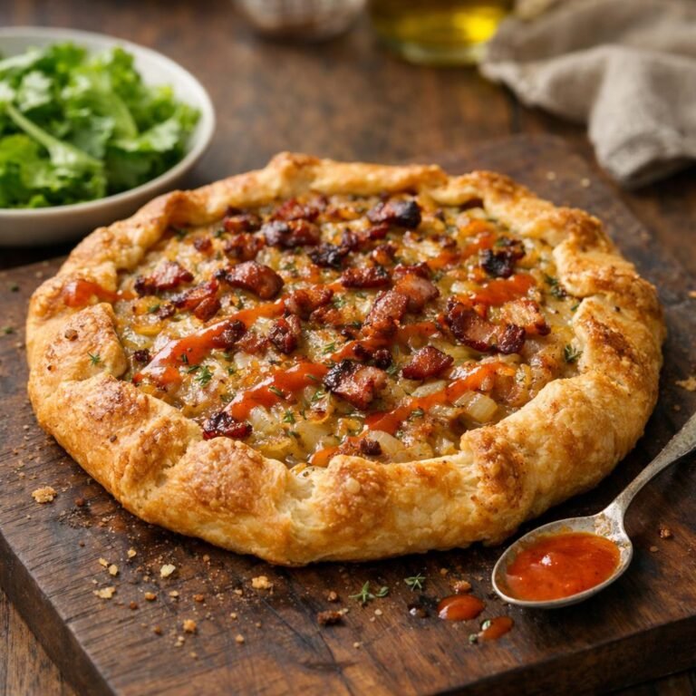 tarte rustique oignons