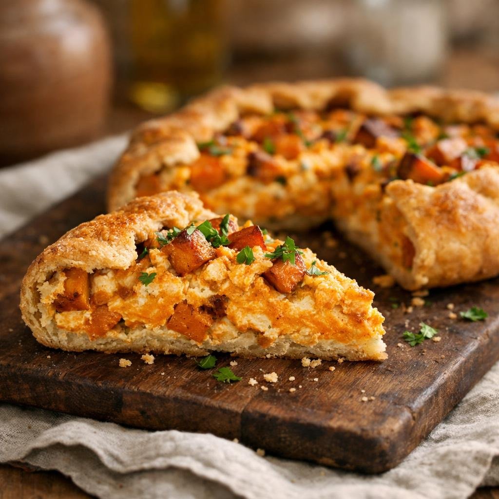 tarte rustique potimarron