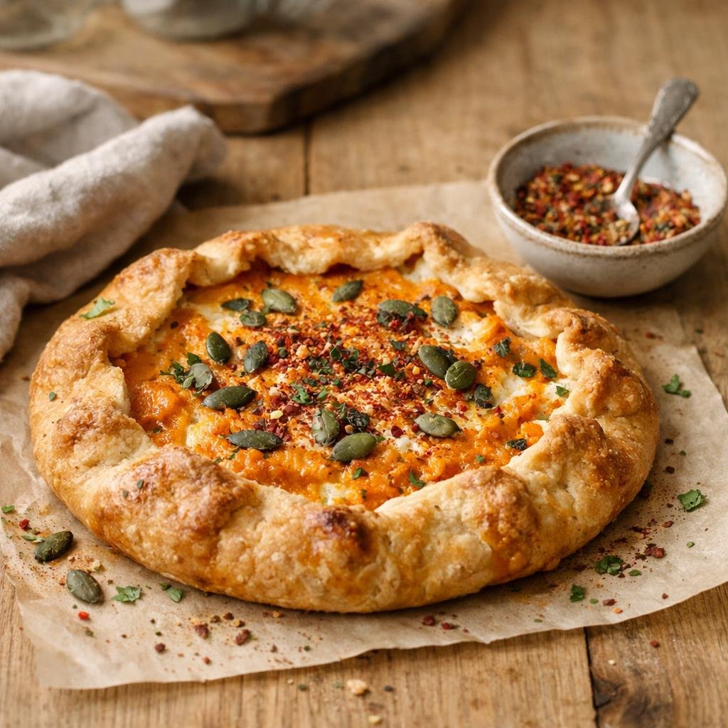 tarte potimarron ricotta