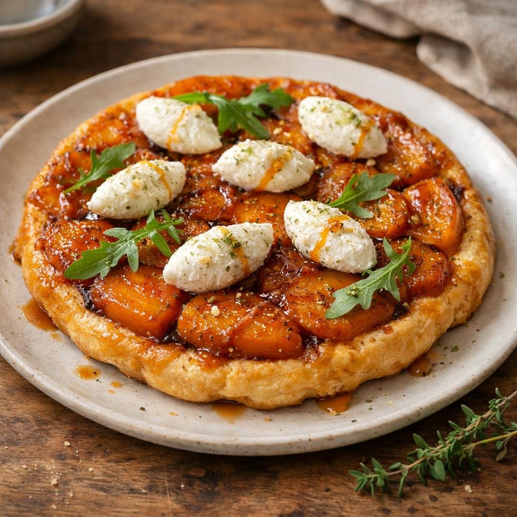 tarte tatin de butternut