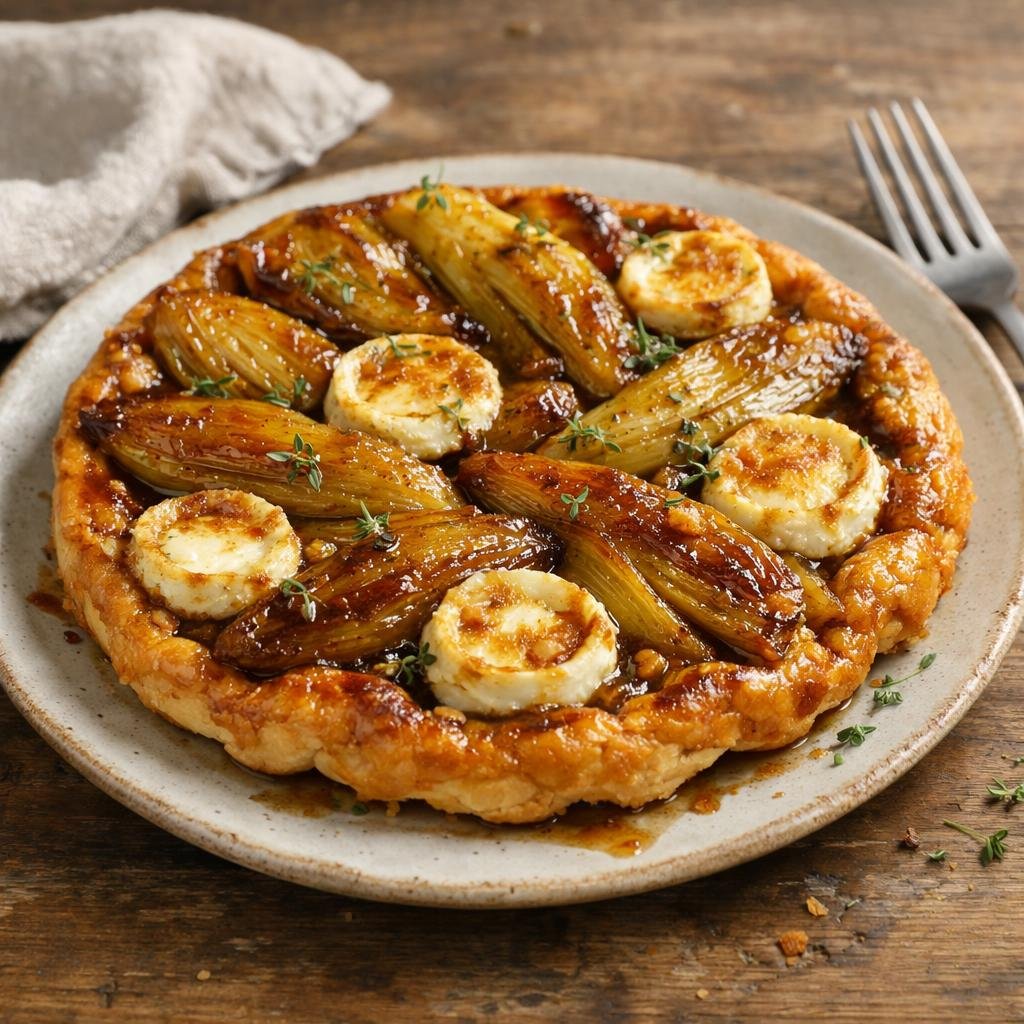 Tarte tatin d'endives