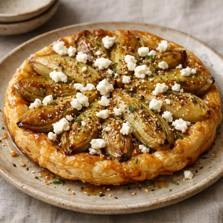 tarte tatin d'endives