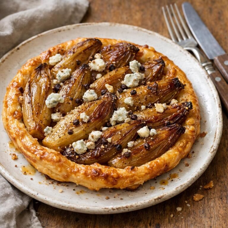 tarte tatin d'endives