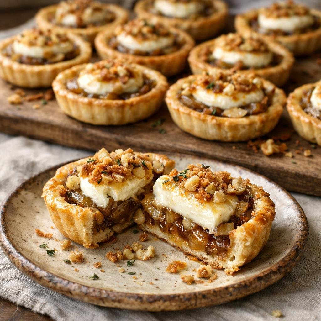 tartelettes endives chèvre