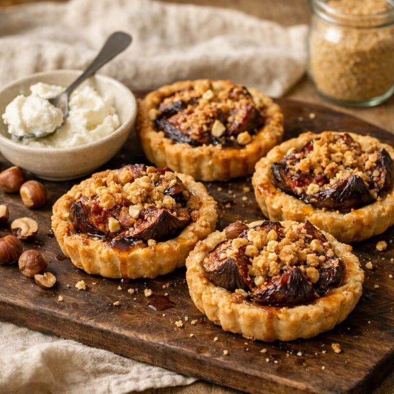 Tartelettes figues érable