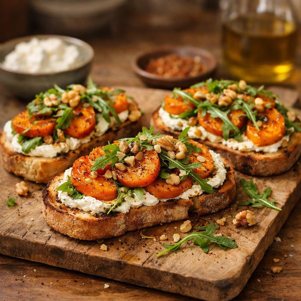 tartine butternut plancha