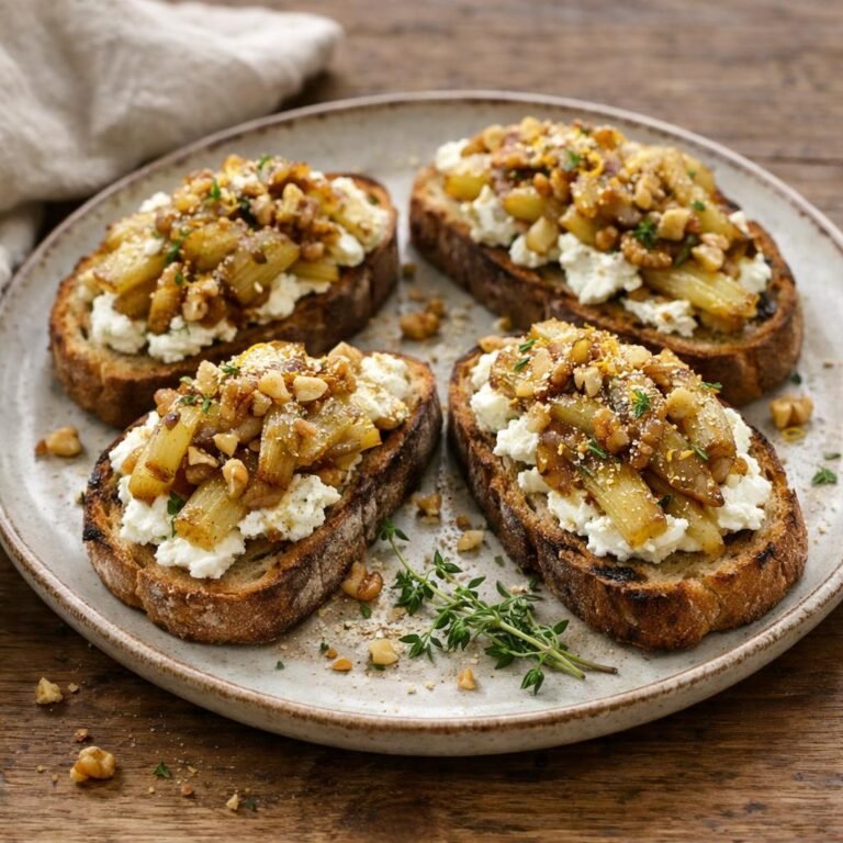 Tartine d'endives