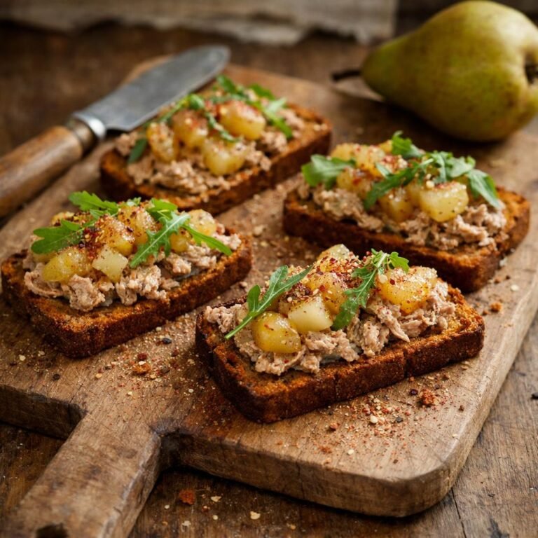 tartine pain d'épices