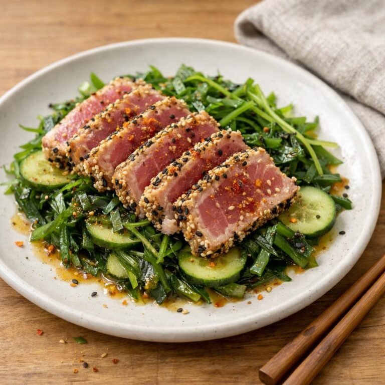 Tataki de thon