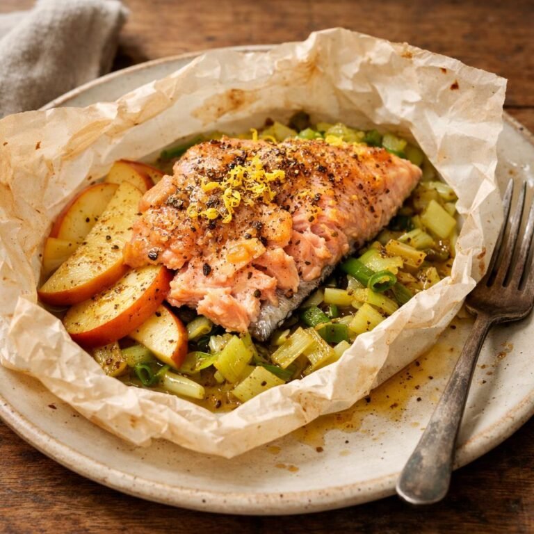 Truite en papillote