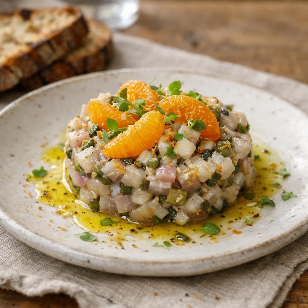 tartare de maquereau