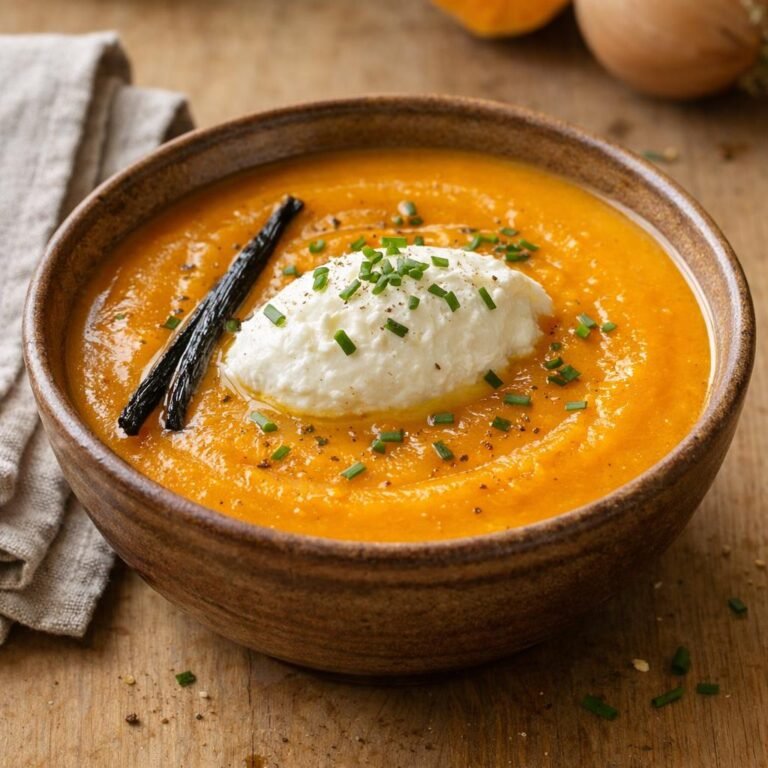 Velouté butternut vanille