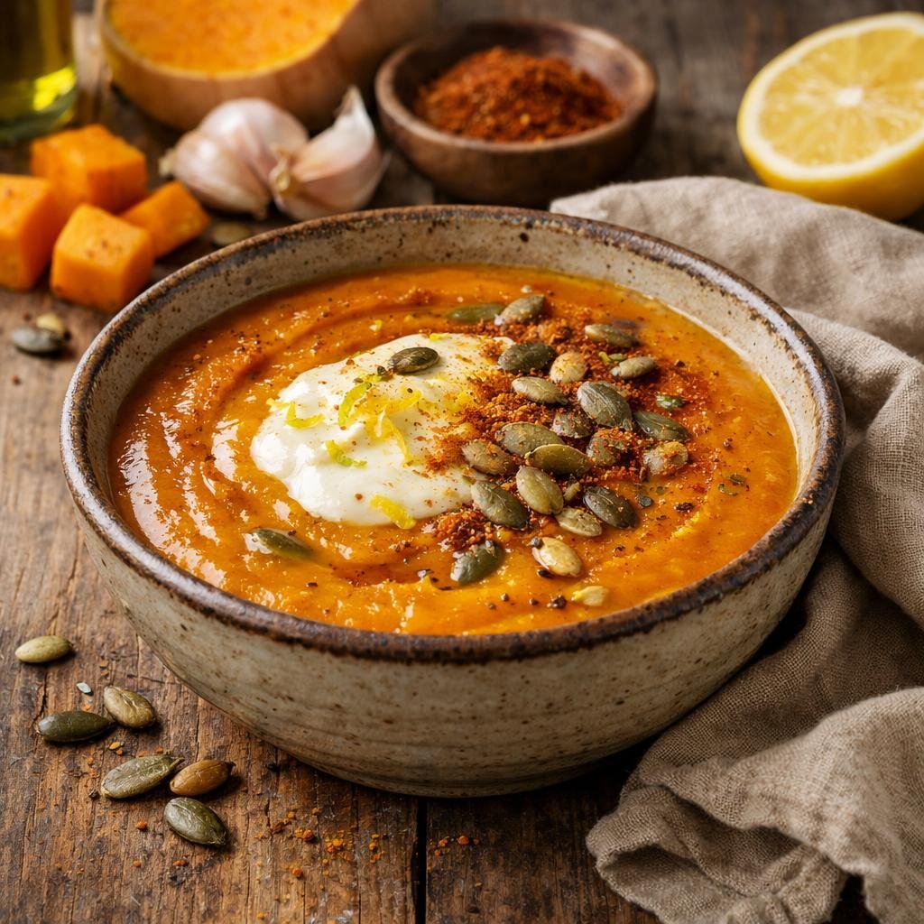 Velouté de butternut rôti