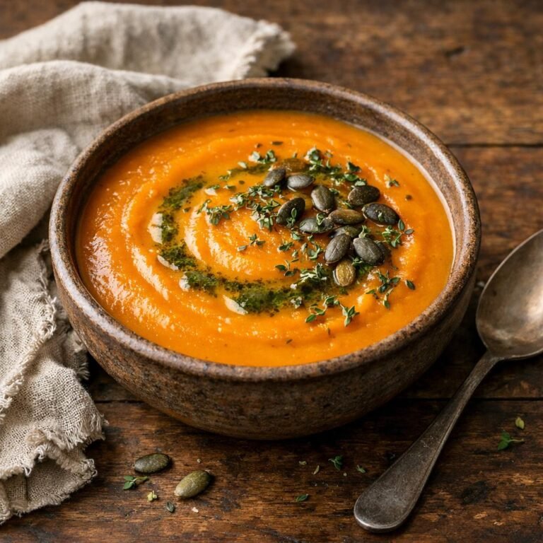 Velouté de butternut rôti