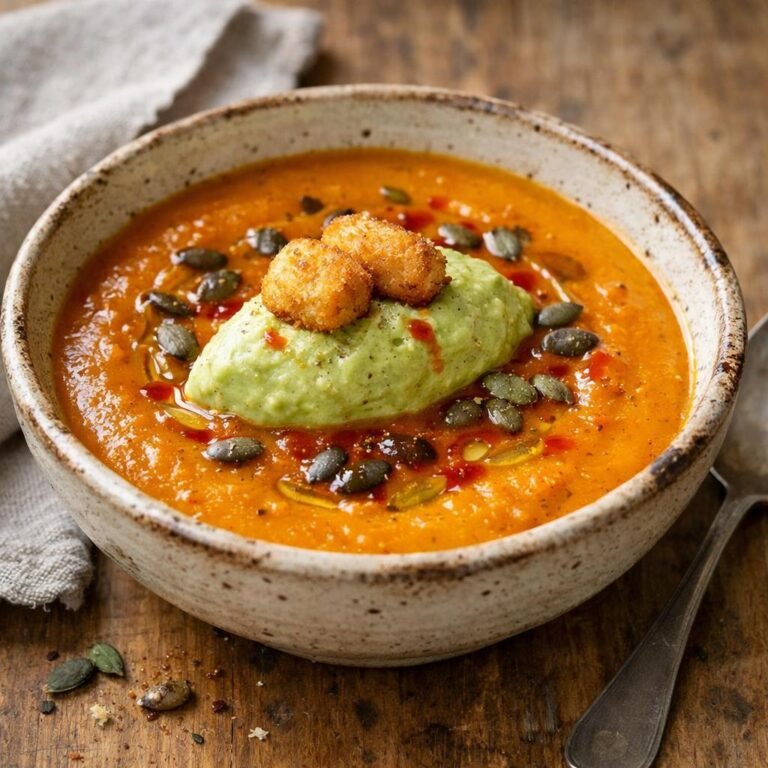 velouté de potimarron rôti