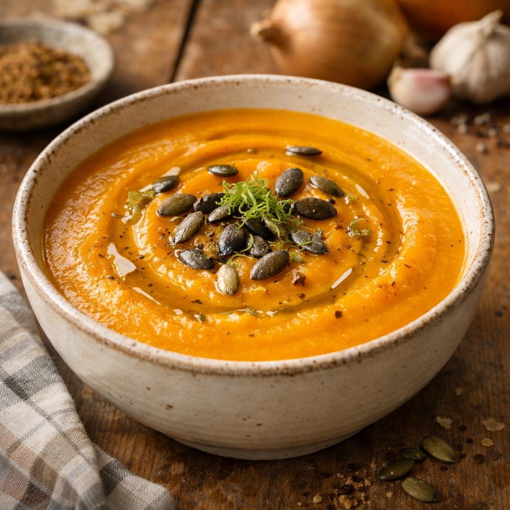Velouté potimarron vanille