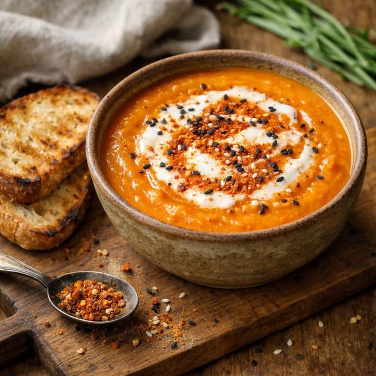 Velouté de potimarron Shichimi