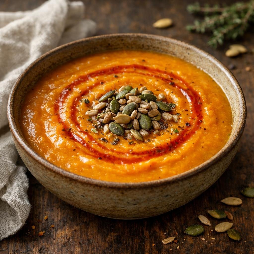 Velouté potimarron inferno